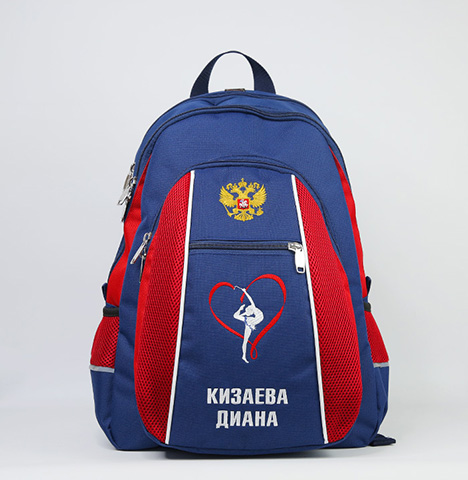 Где заказать именной рюкзак для гимнастки?
