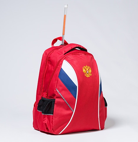 Рюкзак для  гимнастики "Олимп" с вышивкой  герб РФ