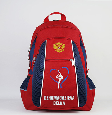 Именной рюкзак для гимнастики "Чемпион"